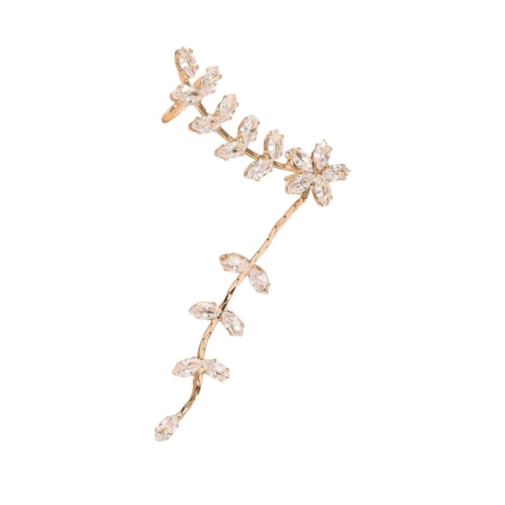 Flower statement ear cuff #193 - Picture 2 of 6